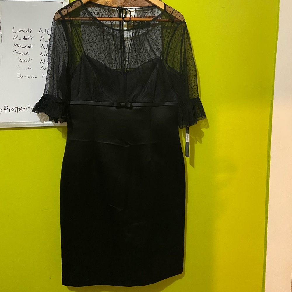 Tahari black dress for special occasions